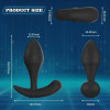 Вибромассажер простаты Every Night Toys Miah с пультом, черный, 10.3 х 3.6 см фото №4 — секс игрушки: Украина, NO TABOO
