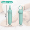 Мини-вибратор Every Night Toys Elliot с кольцом, светло-бирюзовый, 11.5 х 2.8 см фото №6 — секс игрушки: Украина, NO TABOO