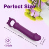 Мини-вибратор Every Night Toys Grace с кольцом, фиолетовый, 14.5 х 2.8 см фото №6 — секс игрушки: Украина, NO TABOO