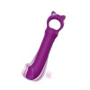 Мини-вибратор Every Night Toys Grace с кольцом, фиолетовый, 14.5 х 2.8 см фото №1 — секс игрушки: Украина, NO TABOO