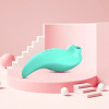Вибратор для клитора Every Night Toys Jen с стимулирующим язычком, зеленый, 11 х 5.1 см фото №5 — секс игрушки: Украина, NO TABOO