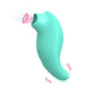 Вибратор для клитора Every Night Toys Jen с стимулирующим язычком, зеленый, 11 х 5.1 см фото №1 — секс игрушки: Украина, NO TABOO