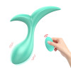 Анальный вибратор Every Night Toys Sally с пультом, бирюзовый, 11.7 х 3.3 см фото №1 — секс игрушки: Украина, NO TABOO
