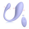 Виброяйцо Every Night Toys Letitia с пультом, лиловое, 24.9 х 3.9 см фото №1 — секс игрушки: Украина, NO TABOO