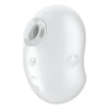 Вакуумный стимулятор Satisfyer Cutie Ghost с вибрацией, белый, 9,1 х 5,5 см фото №1 — секс игрушки: Украина, NO TABOO