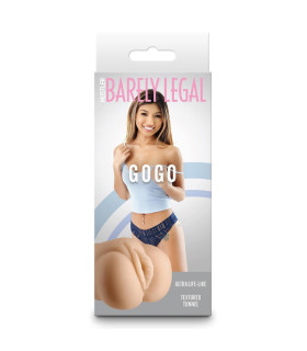 Мастурбатор-вагина NS Novelties Gogo бежевый, 14 х 4 см - No Taboo