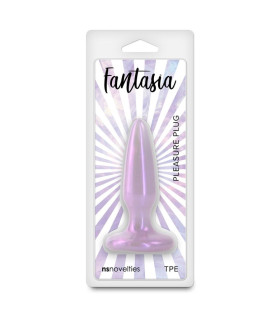 Анальная пробка NS Novelties Fantasia сиреневый перламутр, 8.4 х 2.2 см - No Taboo