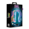 Анальный вибратор Blush Anal Adventures для точки P, голубой, 10.8 х 3.2 см фото №2 — секс игрушки: Украина, NO TABOO