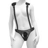 Трусики для страпона Pipedream Body Dock с подтяжками, черные фото №2 — секс игрушки: Украина, NO TABOO