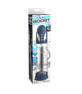 Вакуумная помпа автоматическая Pipedream Pump Worx с LED подсветкой, прозрачная, 30.6 х 8.1 см - No Taboo
