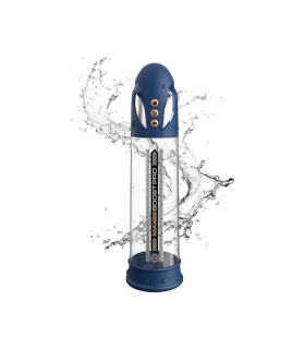 Вакуумная помпа автоматическая Pipedream Pump Worx с LED подсветкой, прозрачная, 30.6 х 8.1 см - No Taboo