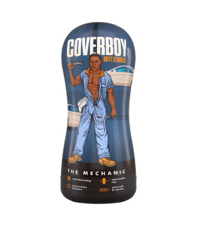 Мастурбатор-анус Blush Coverboy самосмазывающийся, коричневый, 17.7 х 8.2 см - No Taboo