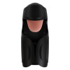 Мастурбатор с вибрацией Blush M for Men со стимулирующим язычком, черный, 14.6 х 6.4 см фото №5 — секс игрушки: Украина, NO TABOO