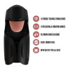 Мастурбатор с вибрацией Blush M for Men со стимулирующим язычком, черный, 14.6 х 6.4 см фото №7 — секс игрушки: Украина, NO TABOO