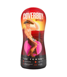 Мастурбатор-анус Blush Cowboy самосмазывающийся, бежевый, 17.7 х 8.2 см - No Taboo