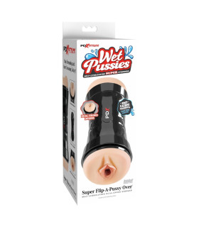Мастурбатор вагина и анус Pipedream PDX Extreme кибер-кожа, бежевый, 23 х 9.2 см - No Taboo