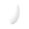 Вакуумный стимулятор Satisfyer Curvy 2 с вибрацией и приложением, белый, 13.4 х 4.5 см фото №3 — секс игрушки: Украина, NO TABOO