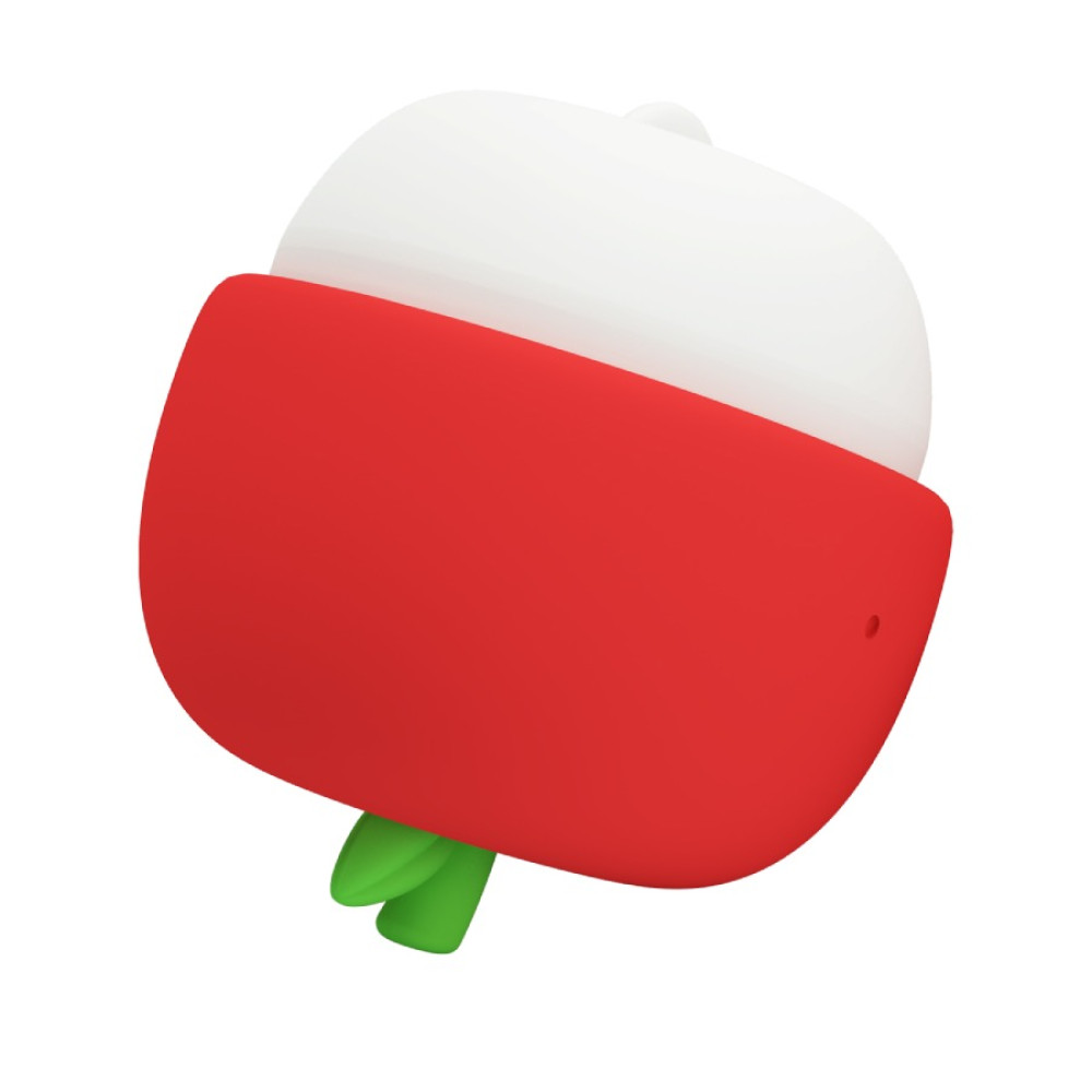 Клиторальный стимулятор Pretty Love Apple Secret с эффектом лизания, бело-красный, 5.9 х 5.9 см фото №7 — секс игрушки: Украина, NO TABOO