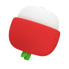 Клиторальный стимулятор Pretty Love Apple Secret с эффектом лизания, бело-красный, 5.9 х 5.9 см фото №7 — секс игрушки: Украина, NO TABOO