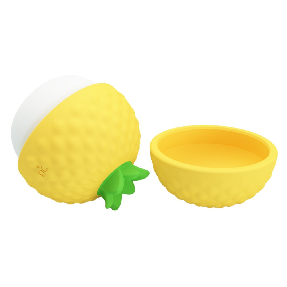 Клиторальный пульсатор Pretty Love Pineapple Secret жёлтый, 5.7 х 5.1 см фото №7 — секс игрушки: Украина, NO TABOO