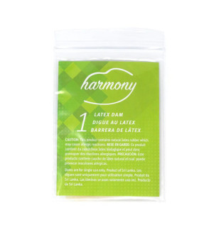 Серветка для орального сексу Harmony з латекса, 1 шт - No Taboo