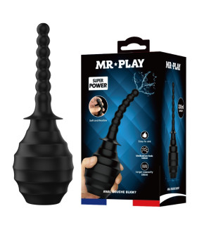 Анальный душ Mr Play черный, 26.2 х 8.9 см - No Taboo