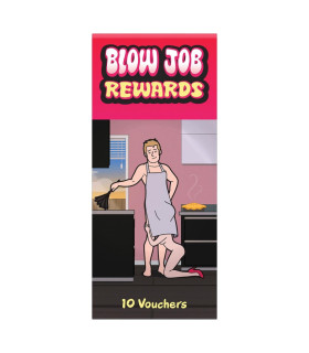 Купоны на минет Kheper Games Blow Job Rewards 10 шт - No Taboo