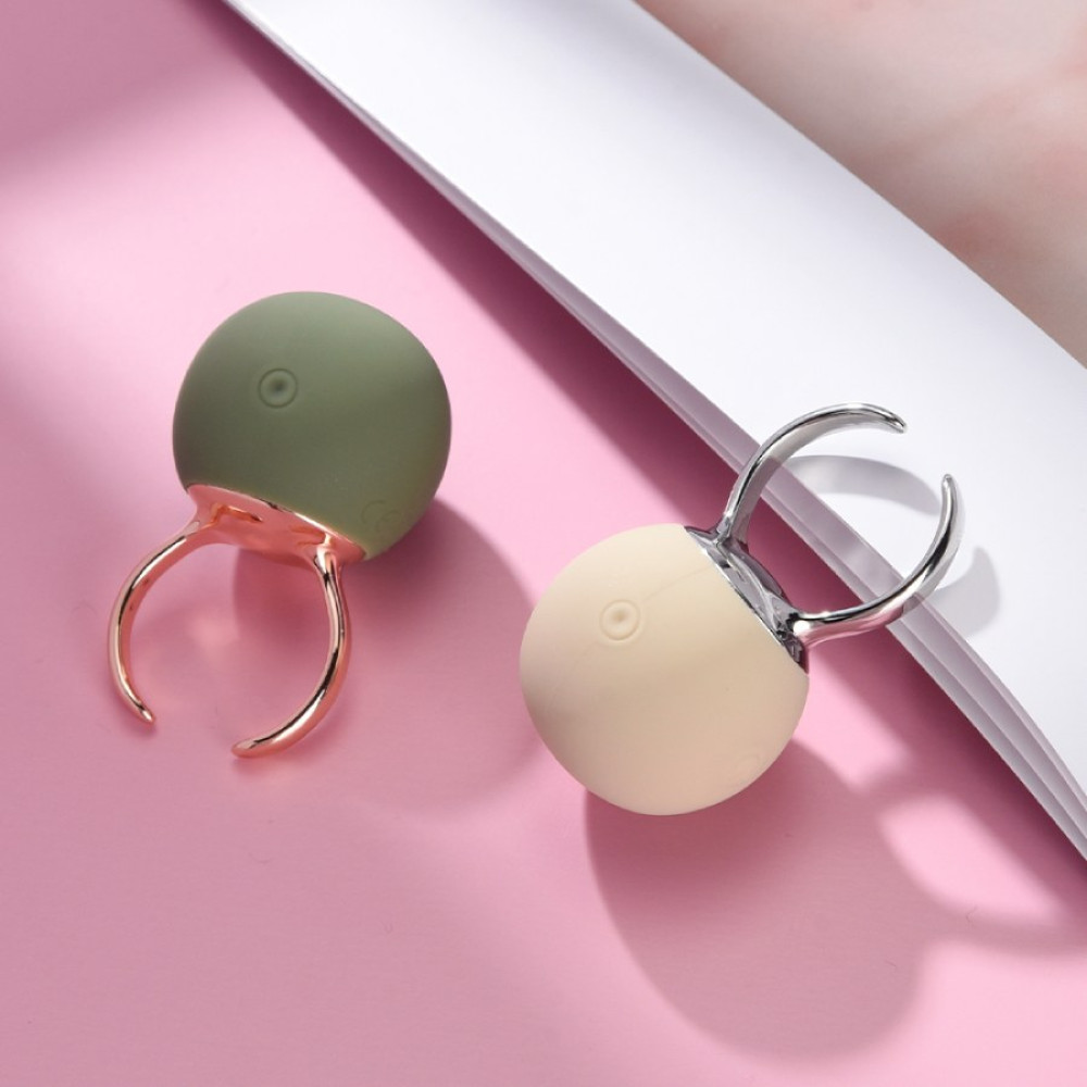 Вибратор-кольцо Sweet Em Ring для клитора, зеленый, 4.5 х 2.7 см фото №9 — секс игрушки: Украина, NO TABOO