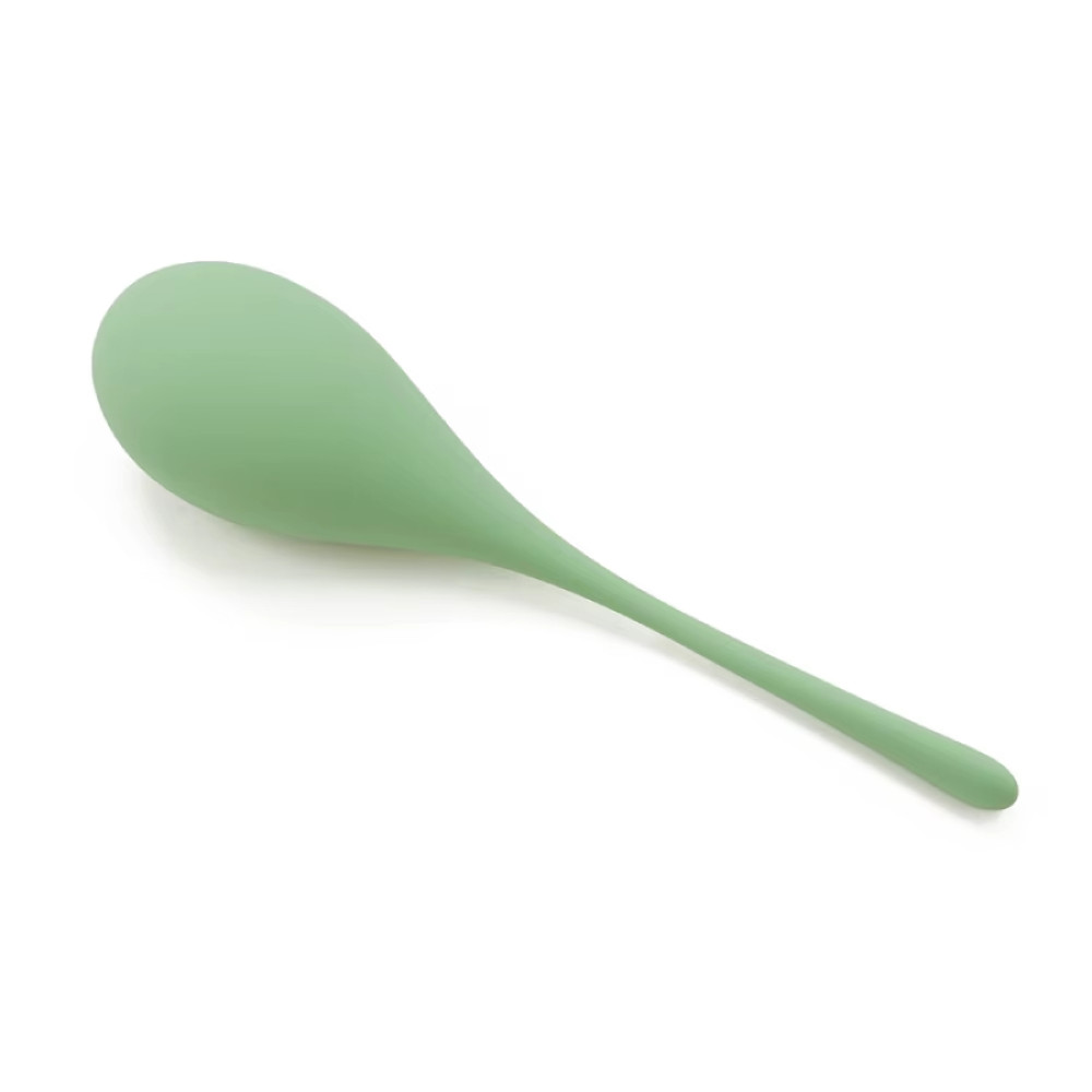Тренажер Кегеля Sweet Em Kegel Ball с хвостиком, светло-зеленый, 50 г, 14 х 3.3 см фото №4 — секс игрушки: Украина, NO TABOO