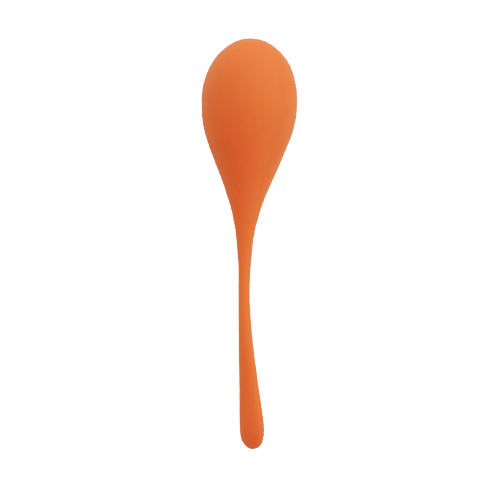 Тренажер Кегеля Sweet Em Kegel Ball с хвостиком, оранжевый, 60 г, 14 х 3.3 см фото №2 — секс игрушки: Украина, NO TABOO