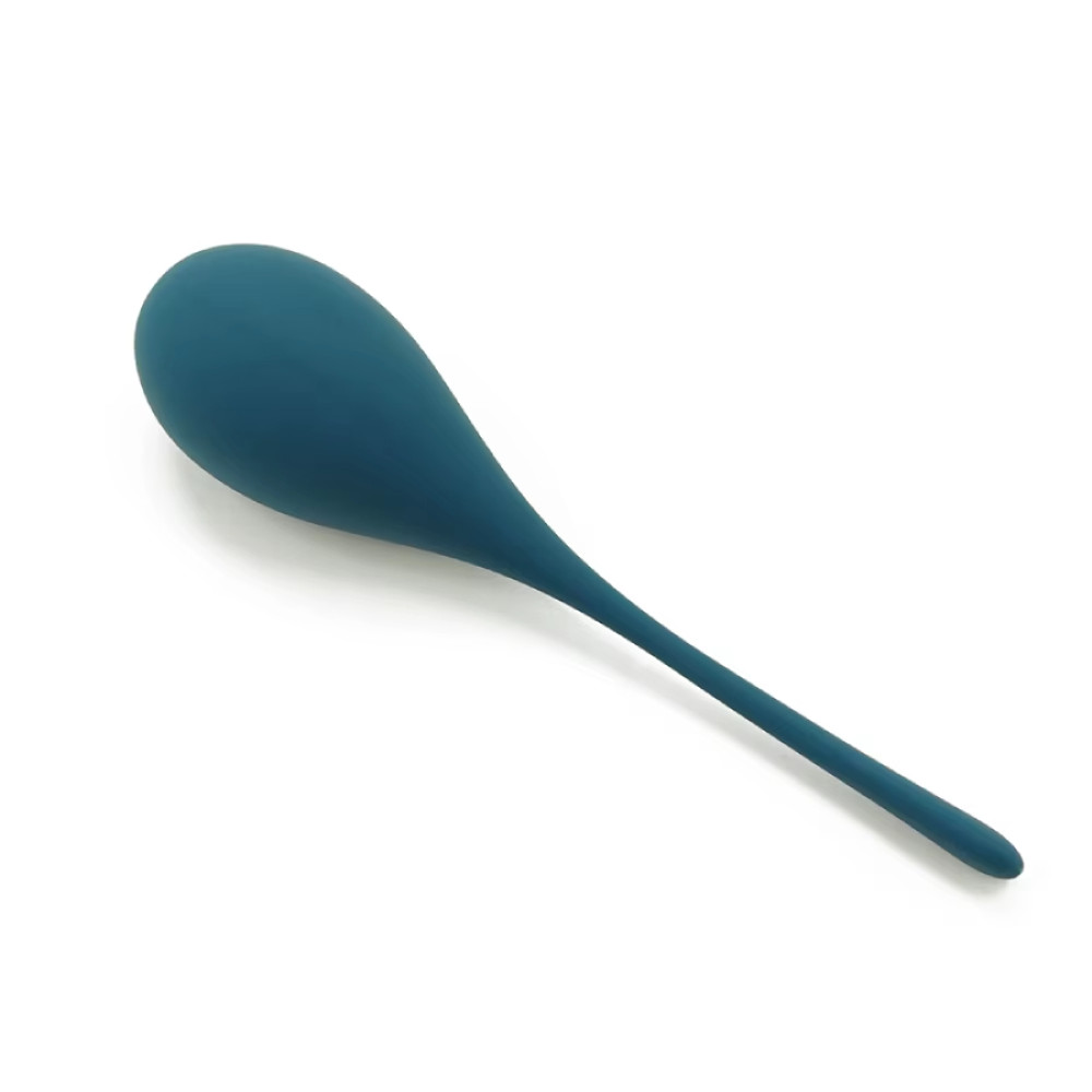 Тренажер Кегеля Sweet Em Kegel Ball с хвостиком, синий, 70 г, 14 х 3.3 см фото №4 — секс игрушки: Украина, NO TABOO