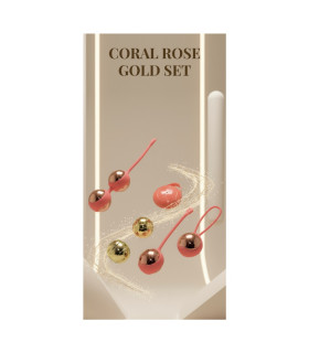 Набор вагинальных виброшаров Sweet Em с пультом, коралловые, 16 х 3.4 см - No Taboo