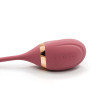 Вибратор для точки G Sweet Em Love Egg с вакуумной стимуляцией клитора, розовый, 24.5 х 4.2 см фото №6 — секс игрушки: Украина, NO TABOO