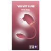 Вибратор для точки G Sweet Em Love Egg с вакуумной стимуляцией клитора, розовый, 24.5 х 4.2 см фото №1 — секс игрушки: Украина, NO TABOO
