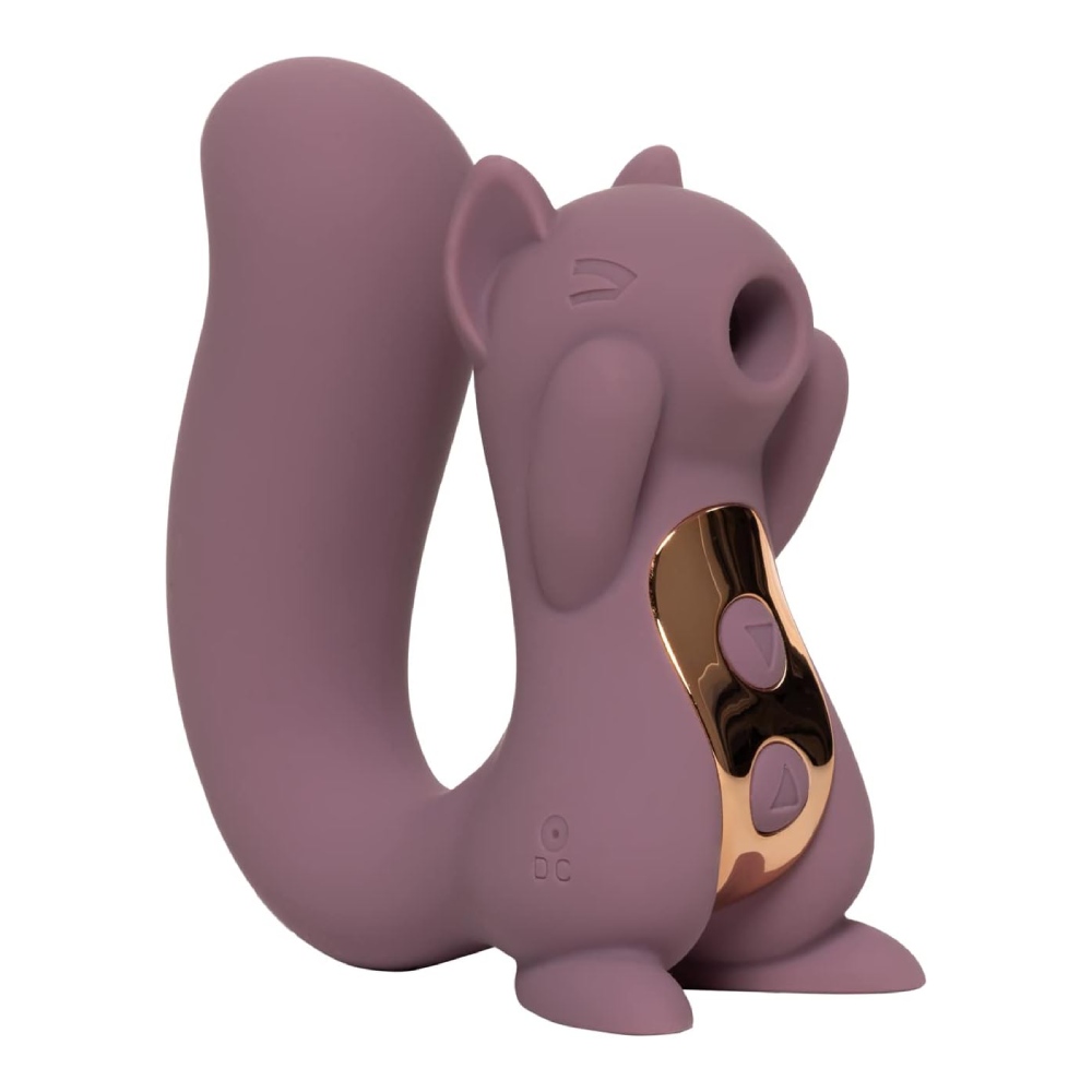 Вакуумный стимулятор клитора Sweet Em Sneaky Squirrel фиолетовый, с вибрацией, 10.5 х 8.9 см фото №2 — секс игрушки: Украина, NO TABOO