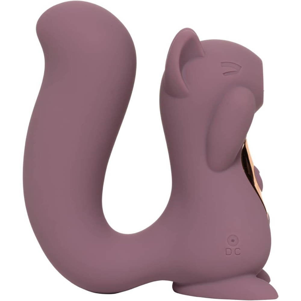 Вакуумный стимулятор клитора Sweet Em Sneaky Squirrel фиолетовый, с вибрацией, 10.5 х 8.9 см фото №4 — секс игрушки: Украина, NO TABOO