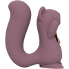 Вакуумный стимулятор клитора Sweet Em Sneaky Squirrel фиолетовый, с вибрацией, 10.5 х 8.9 см фото №4 — секс игрушки: Украина, NO TABOO