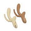 Вибратор-кролик с вакуумом Sweet Em Triple Pleasure с анальным стимулятором, коричневый, 22.1 х 4.2 см фото №5 — секс игрушки: Украина, NO TABOO