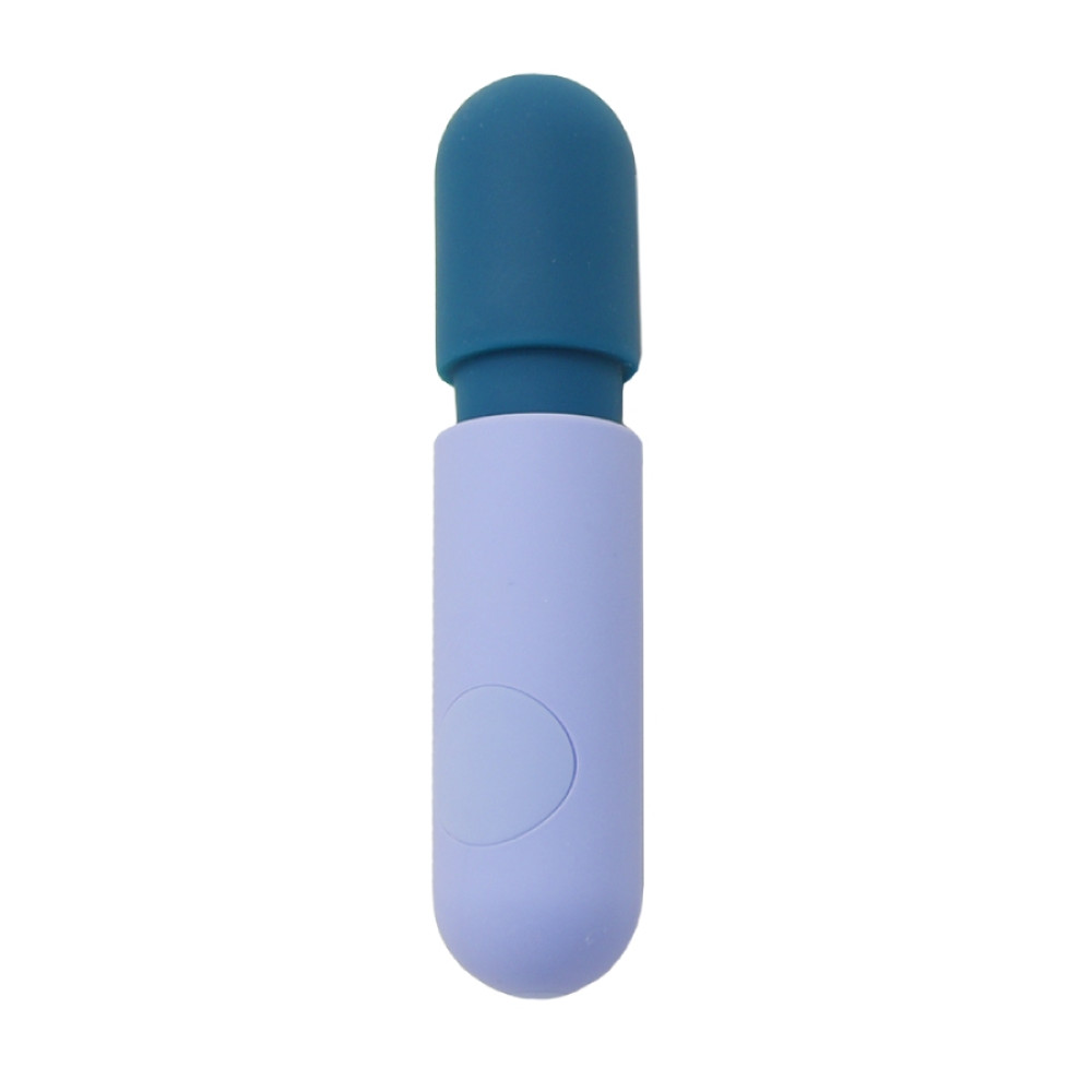Минивибратор-микрофон Sweet Em Mini Wand синий, 11.8 х 2.6 см фото №2 — секс игрушки: Украина, NO TABOO