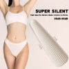 Вибратор для клитора Sweet Em Cone в форме конуса, ребристый, бежевый, 12.8 х 3.8 см фото №8 — секс игрушки: Украина, NO TABOO