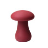 Вибратор Sweet Em Mushroom Mushroom в форме гриба, бордовый, 7.7 х 6 см фото №2 — секс игрушки: Украина, NO TABOO