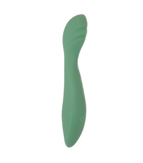 Вибратор Sweet Em Curve Vibe для точки G, зеленый, 18.8 х 3.2 см - No Taboo