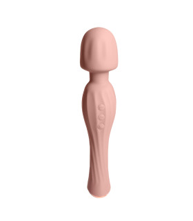 Вибратор-микрофон Sweet Em Spiral Wand тёмно-розовый, 20.8 х 4.4 см - No Taboo