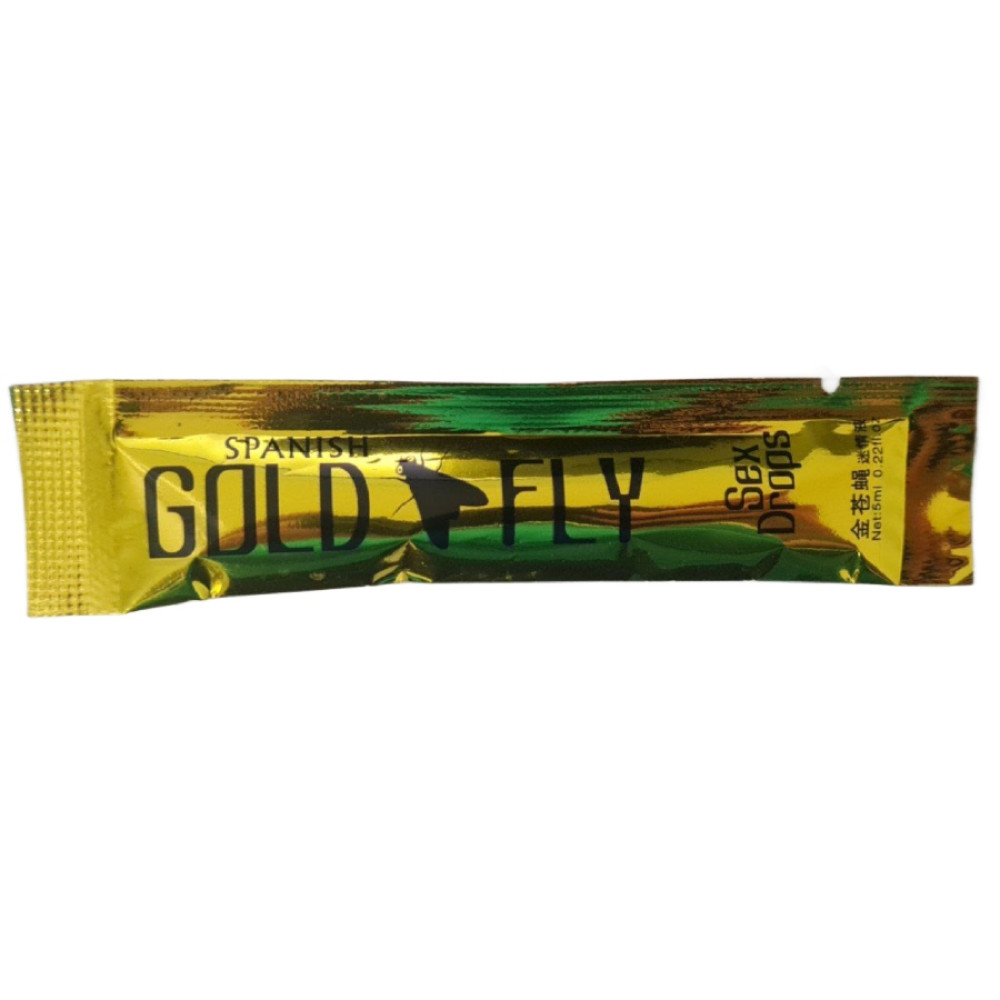Супер мощные капельки без вкуса и запаха Золотая мушка ( Gold Fly ), 5 мл, фото №2 — секс шоп Украина, NO TABOO