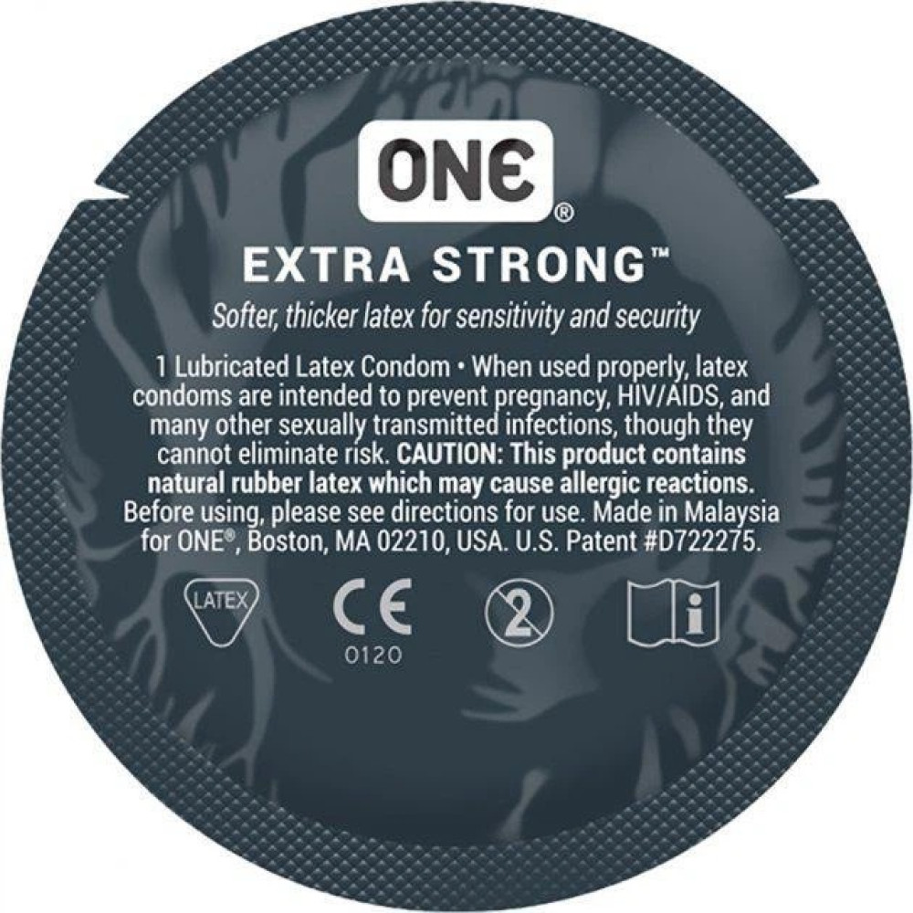 Латексные презервативы One Extra Strong с утолщенными стенками, 5 шт, фото №0 — секс шоп Украина, NO TABOO