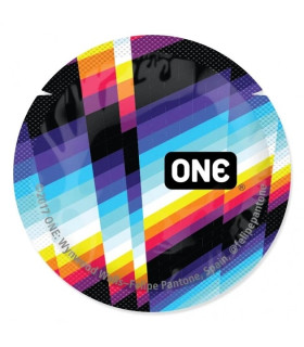 Презервативи латексні One Extra Strong з різним дизайном, 5 шт - No Taboo