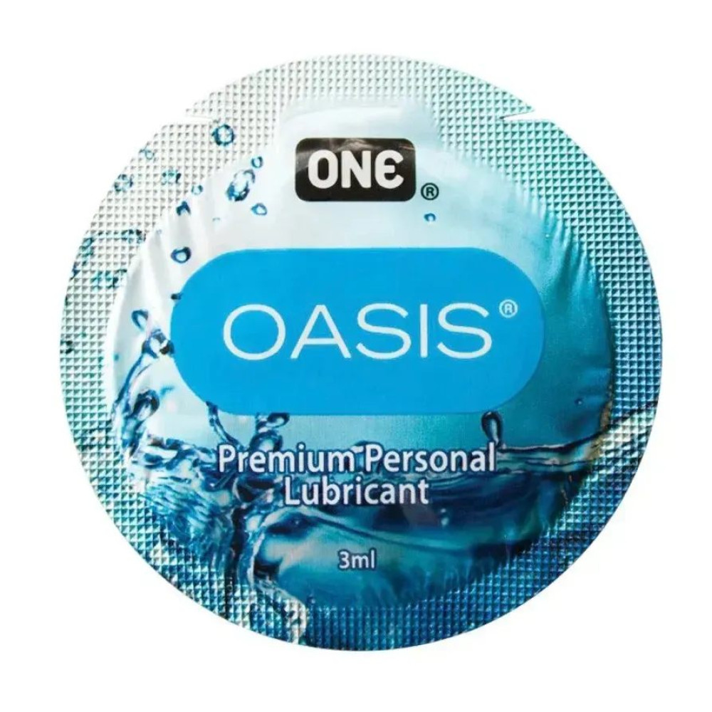Пробник Лубрикант ONE Oasis Premium на водной основе, 3 мл, фото №0 — секс шоп Украина, NO TABOO