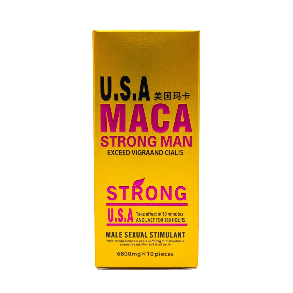 Мужские таблетки MACA возбуждающие для эрекции, 10 шт, фото №0 — секс шоп Украина, NO TABOO