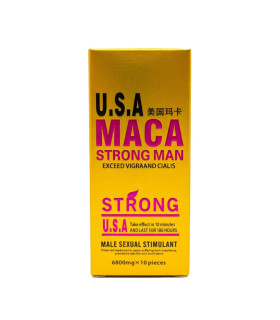 Мужские таблетки MACA возбуждающие для эрекции, 10 шт - No Taboo