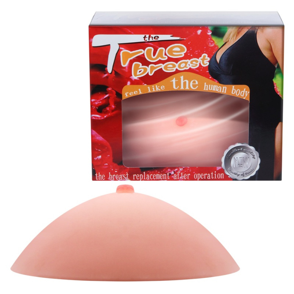 Имплант груди BAILE True Breast, реалистичный, бежевый, 1 шт., фото №0 — секс шоп Украина, NO TABOO
